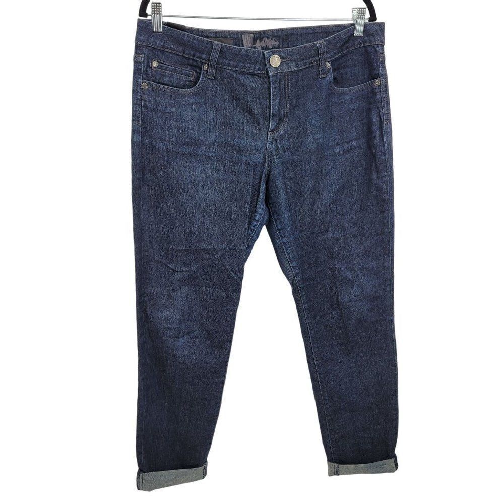 Kut from the Kloth Diana‎ Skinny Jeans 12 Dark Wash Stretch 5 Pocket